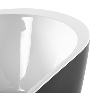 Moderna Vasca da Bagno Freestanding in Acrilico Sanitario 150 cm