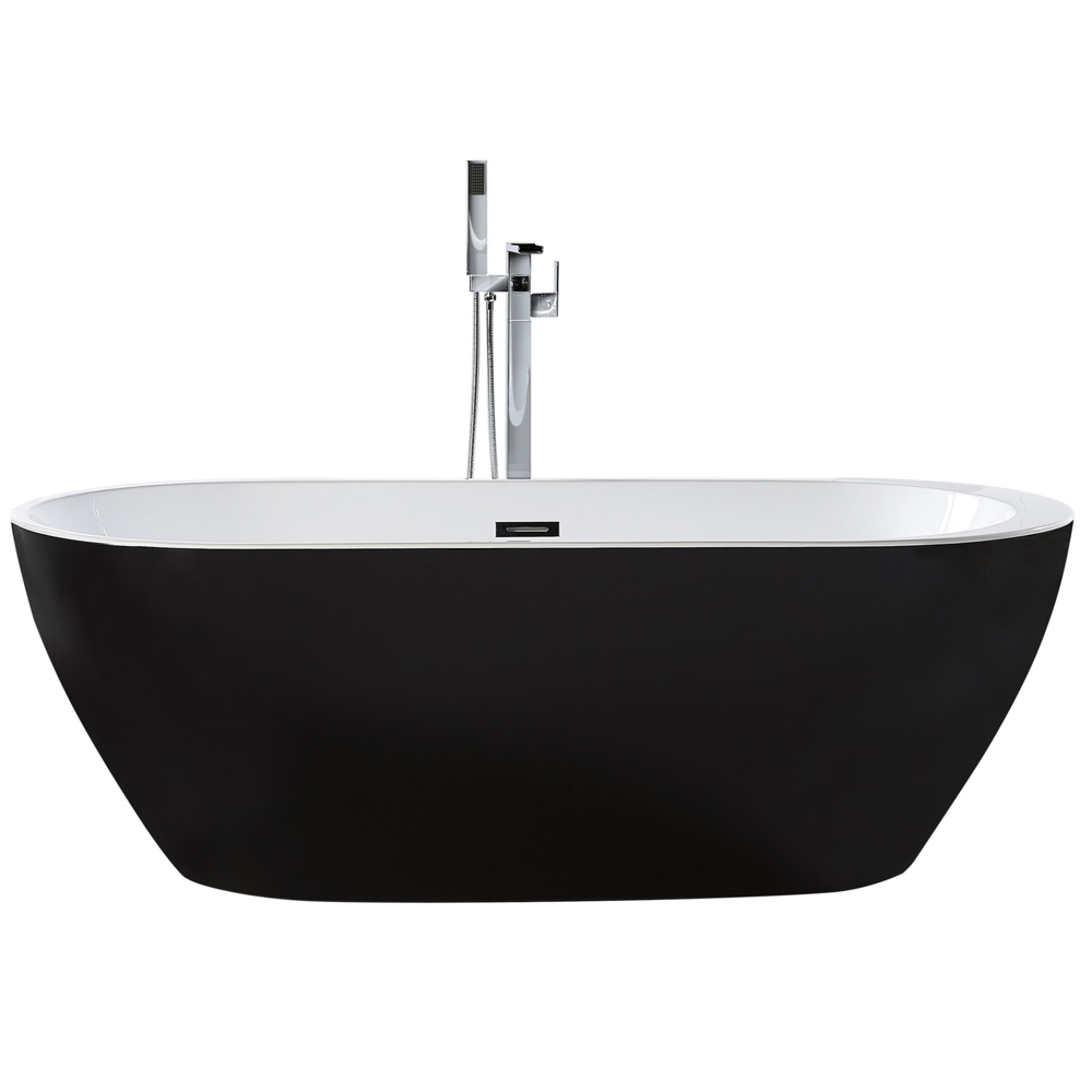 Moderna Vasca da Bagno Freestanding in Acrilico Sanitario 160 cm