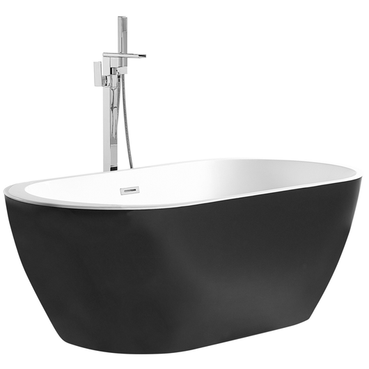 Moderna Vasca da Bagno Freestanding in Acrilico Sanitario 160 cm