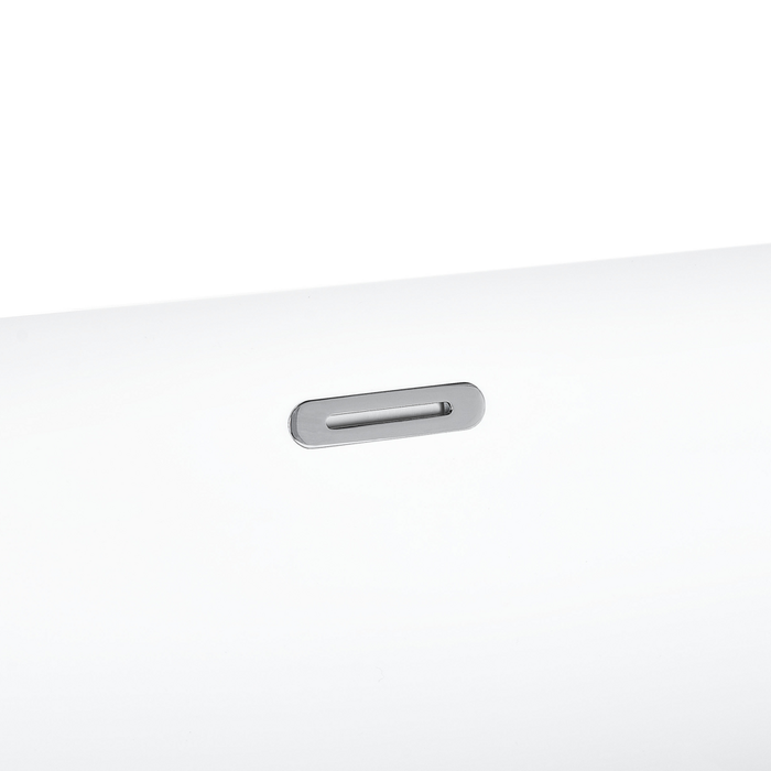 Vasca da Bagno Freestanding Acrilico Sanitario Rosso Bordeaux 170 x 79 cm