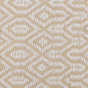 Tappeto in juta beige e cotone 140 x 200 cm intrecciato a mano con frange Boho soggiorno camera da letto