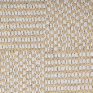 Tappeto in juta beige e cotone 80 x 150 cm con frange intrecciato a mano Boho ingresso camera da letto