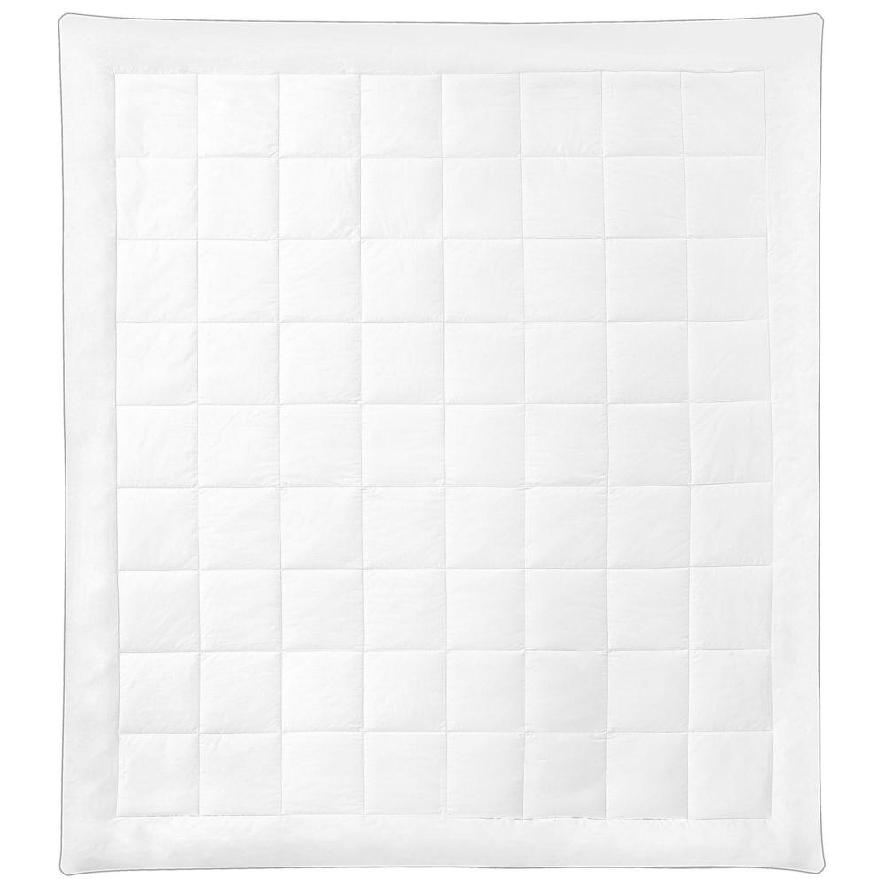 Piumino Bianco Japara Cotone Matrimoniale Dimensioni 200 x 220 cm Biancheria da Letto Trapuntata Camera da Letto