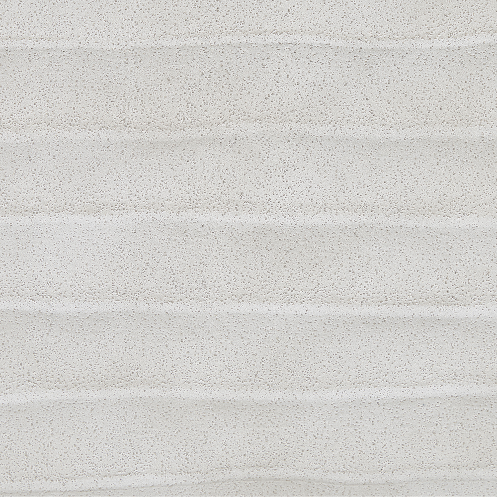 Vaso per piante grande in poliresina bianca sporca per esterni quadrato 50 x 49 cm resistente ai raggi UV