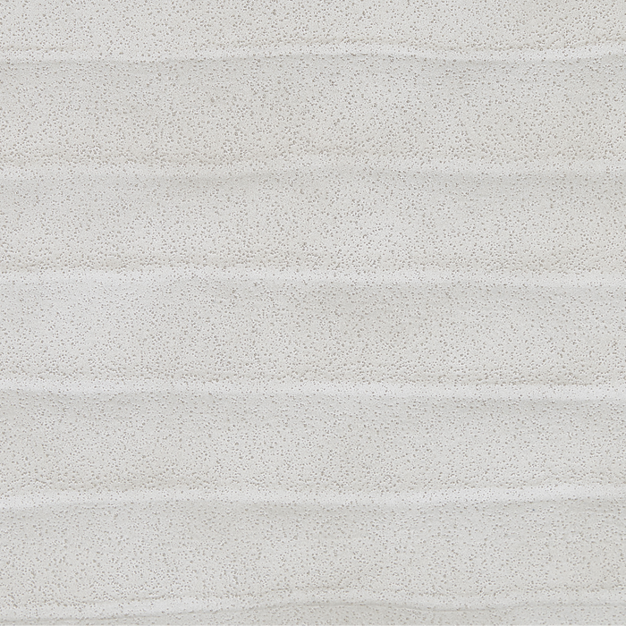 Vaso per piante grande in poliresina bianca sporca per esterni quadrato 50 x 49 cm resistente ai raggi UV