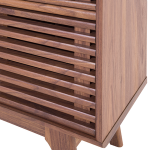 Mobile TV Scaffale in legno scuro supporto televisione Armadio passacavi Moderno