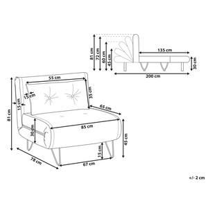 Divano letto piccolo velluto verde scuro 1 posto letto pieghevole senza braccioli con cuscino gambe in metallo dorato glamour