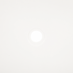 Set di 4 Sedie Moderne da Esterno e Interno in Plastica Bianco