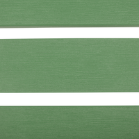 Poggiapiedi da giardino in plastica verde legno resistente agli agenti atmosferici a doghe in stile moderno