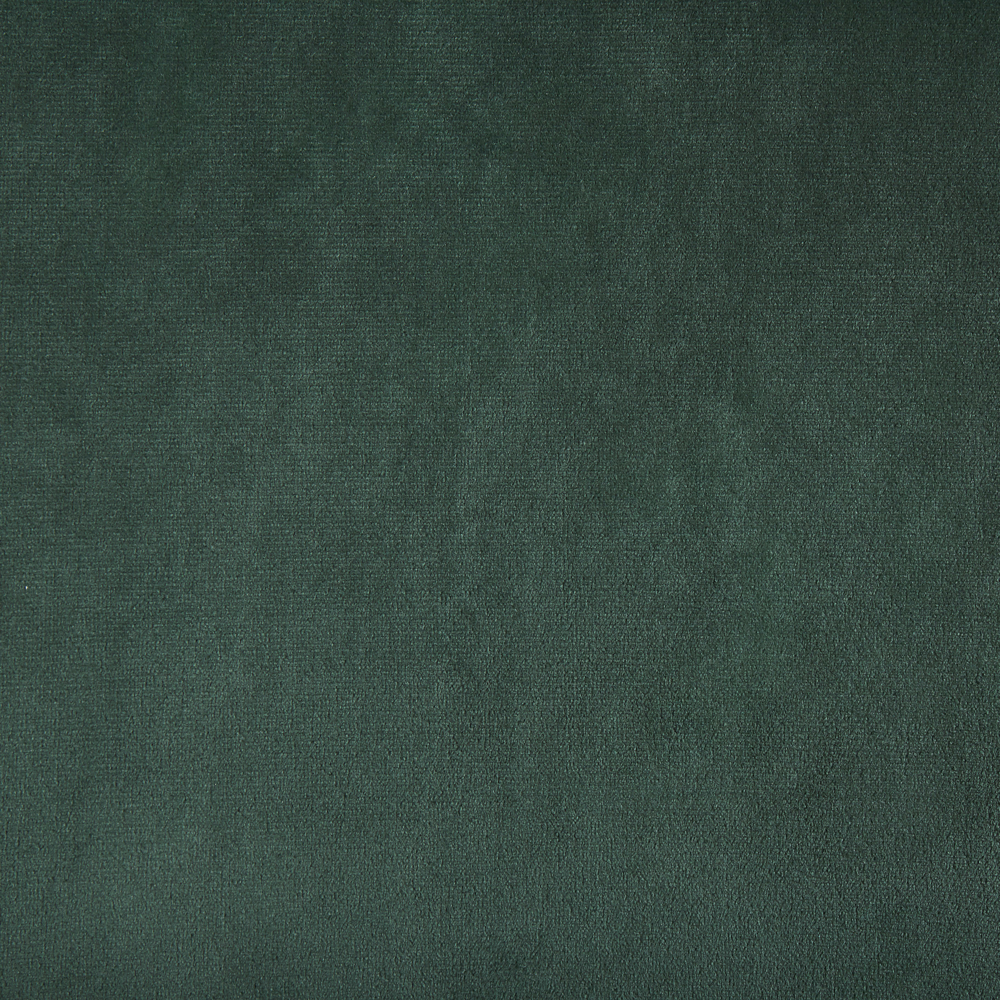 Set di 2 Sedie da Pranzo Velluto Verde Gambe in Metallo dorato senza braccioli Retro Glam