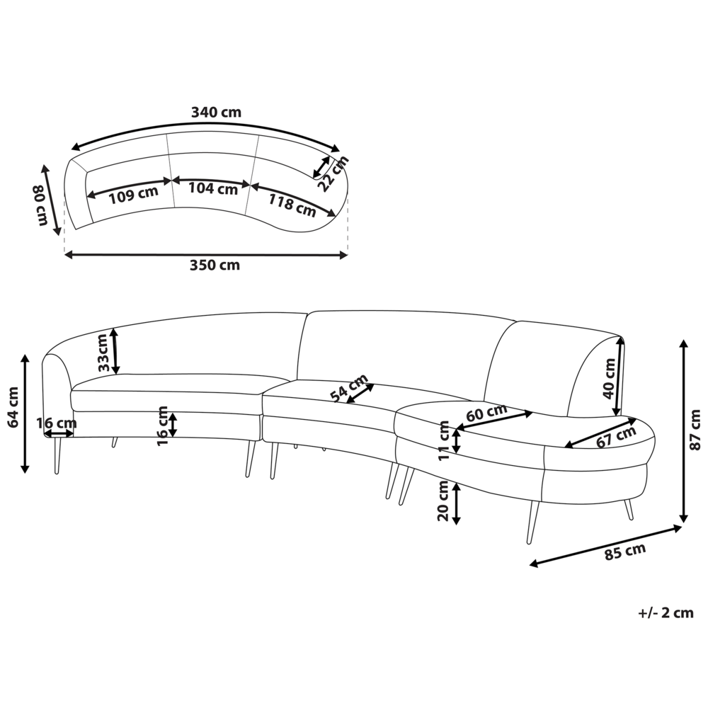 Divano 4 posti in velluto rosa seduta posteriore gambe in metallo dorato retro