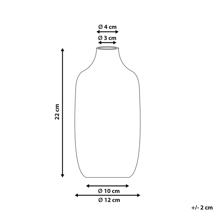 Vaso per fiori in gres porcellanato bianco con motivo viso accessorio decorativo per la casa