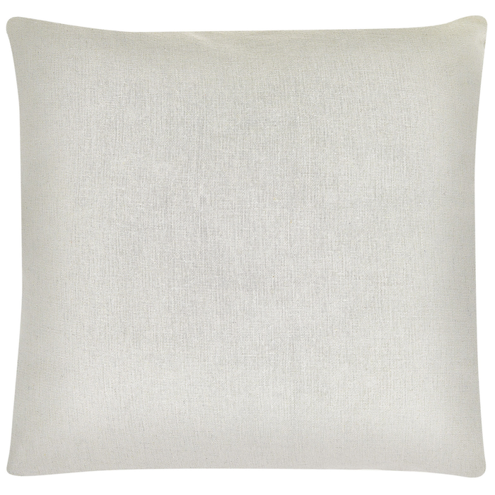 Set di 2 cuscini con motivo a foglia 45 x 45 cm colore verde e beige camera da letto soggiorno