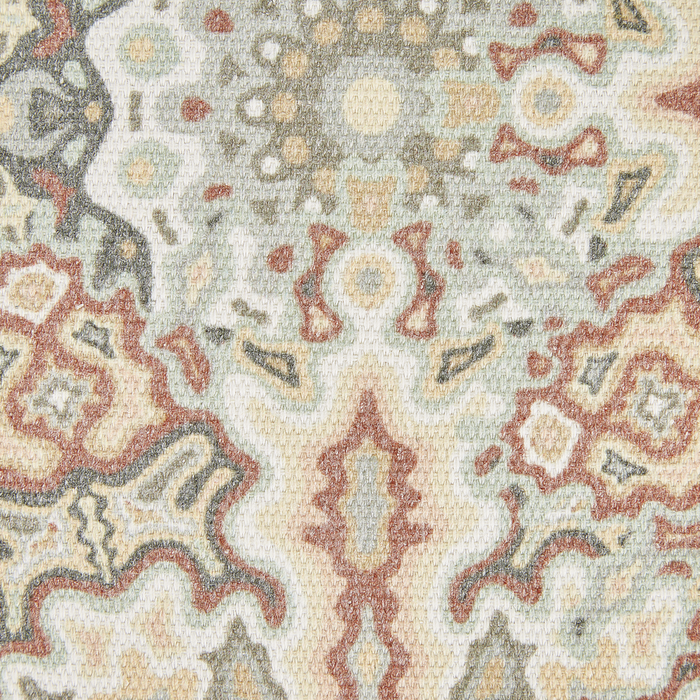 Set di 2 cuscini fantasia astratta stile boho 45 x 45 cm multicolore