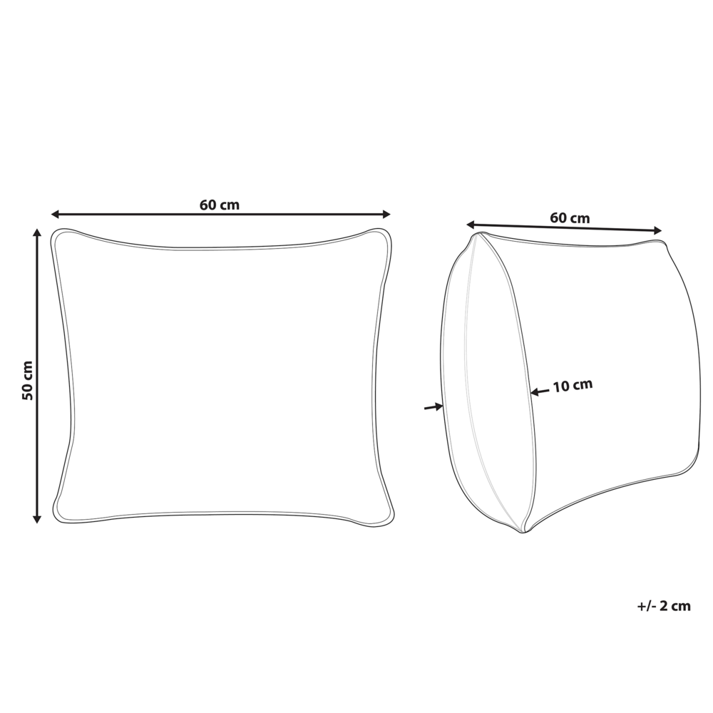 Cuscino da letto guanciale Cotone Bianco Piumino D'anatra e Piume 50 x 60 cm Alto Medio Morbido