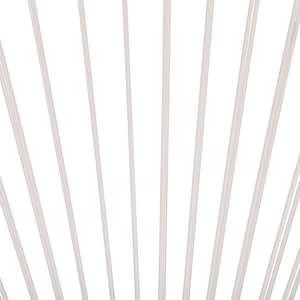 Sedia da Giardino rattan sintetico a Raggi Bianco Resistente Agenti Atmosferici