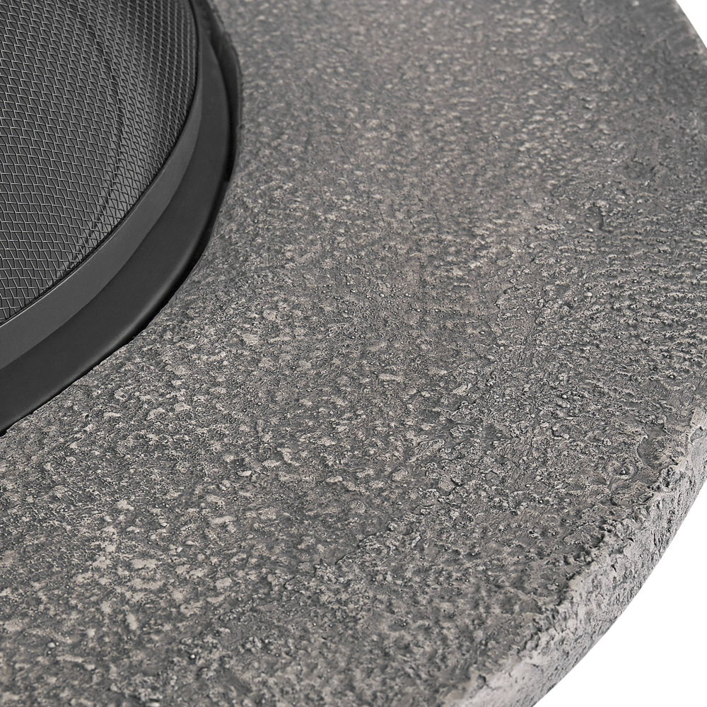 Riscaldatore per braciere grigio Nero copertura in rete rotonda per esterno