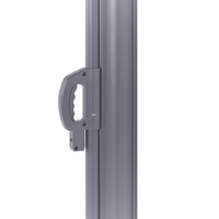 Tenda Laterale da Sole Estraibile Per Giardino Rettangolare 160 x 300 cm Beige