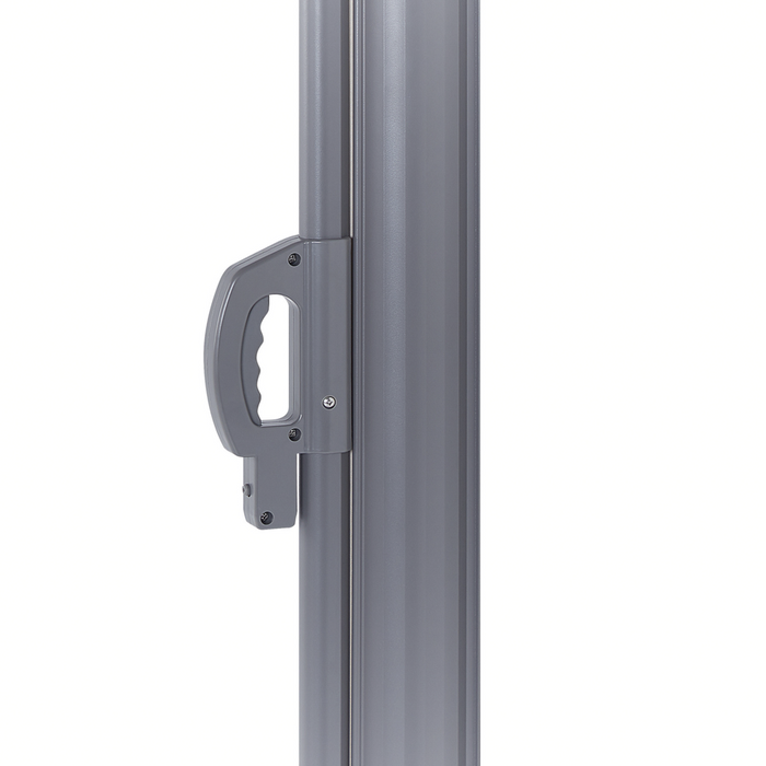 Tenda Laterale da Sole Estraibile Per Giardino Rettangolare 160 x 300 cm Beige