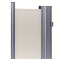 Tenda Laterale da Sole Estraibile Per Giardino Rettangolare 160 x 300 cm Beige