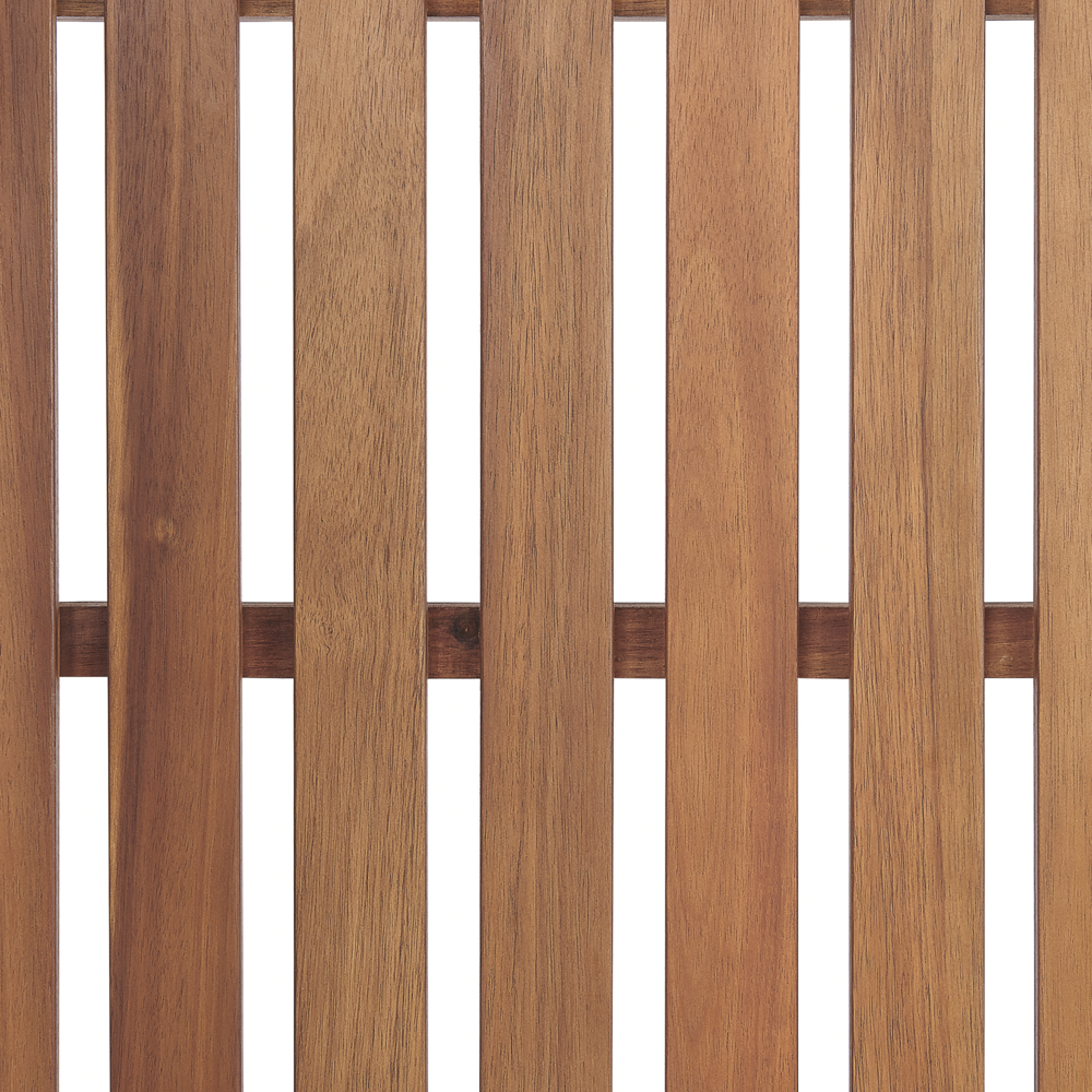 Panchina da esterno 2 posti in legno di acacia 50 x 110 cm Mobili da balcone