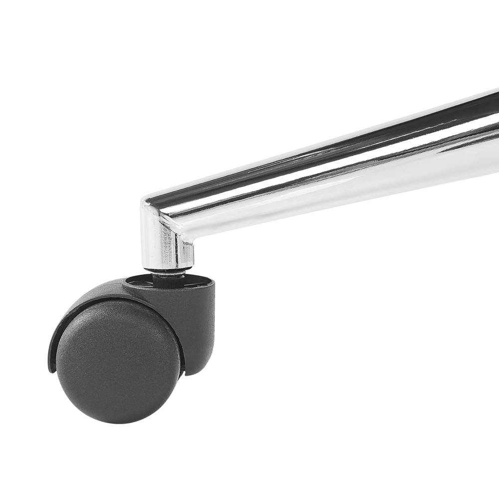 Sedia Home Office Poggiatesta Girevole Inclinabile Pelle Sintetica Nero