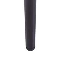 Set da bistrot da balcone con cuscini in vimini PE beige, tavolino e 2 sedie dal design moderno per esterni