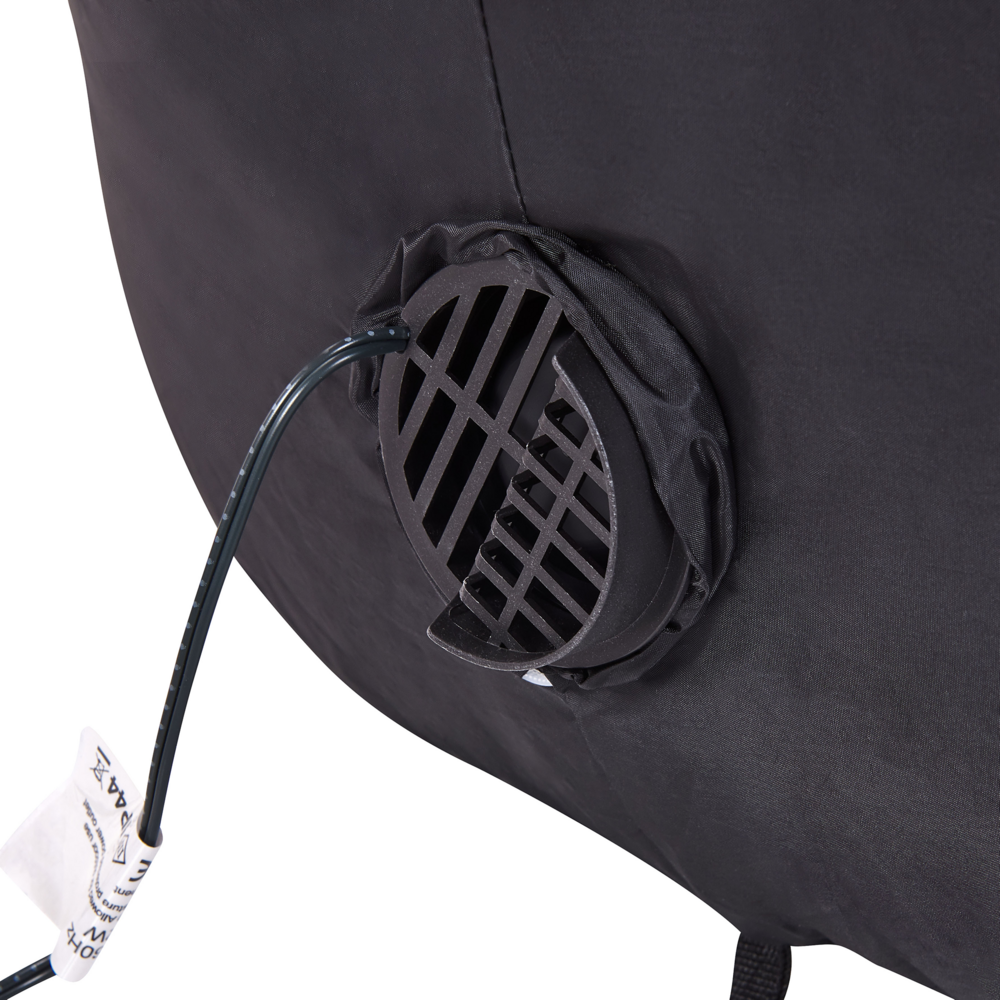 Set di 3 Renne Decorative Natalizie da Esterno con Luci LED Bianco