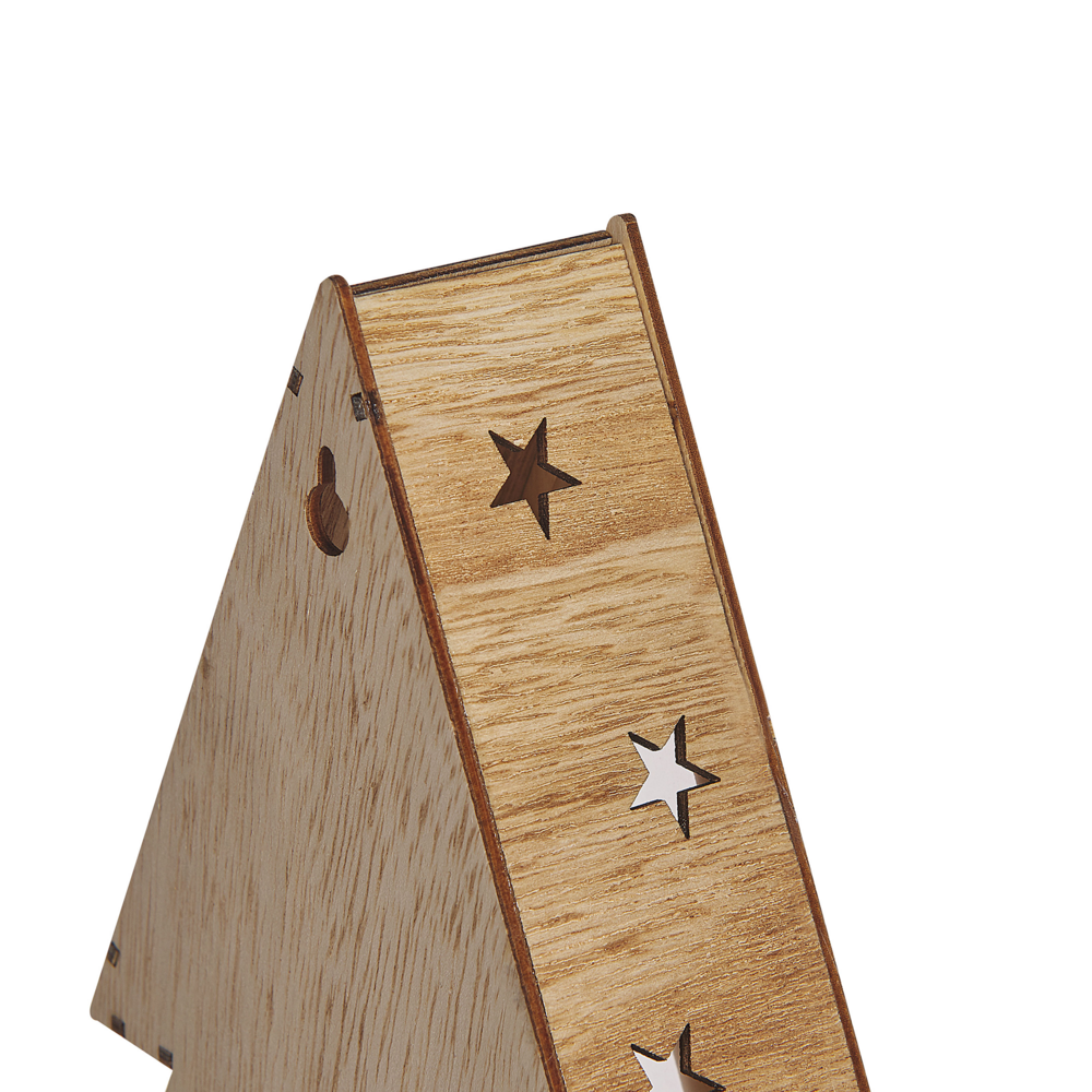 Decorazione Natalizia da Esterno per Porta a forma di Stella LED ghirlanda corona accessorio natalizio