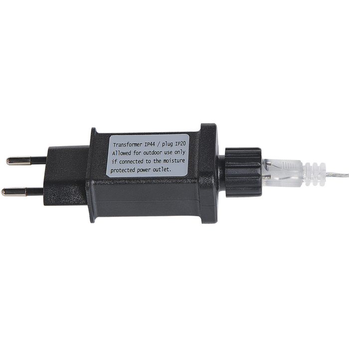 Decorazione a Forma di Stella Scandinava in Legno Chiaro con Luci LED