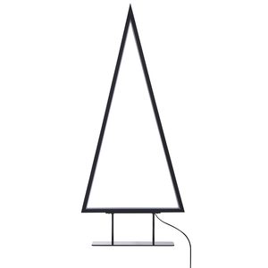 Set di 3 Decorazioni con Luci LED Animali Natalizi Struttura in Metallo Bianco