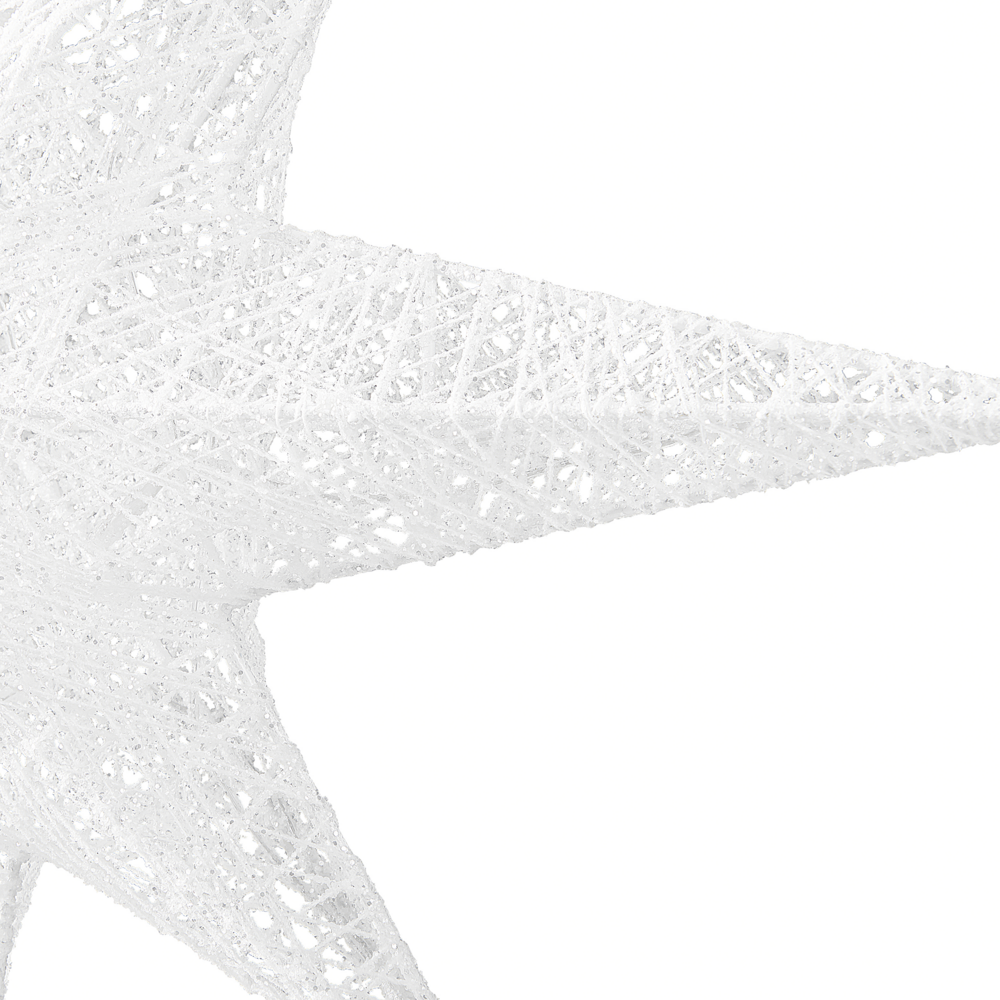 Moderna Decorazione da Esterno Orso Polare con Luci LED Bianco