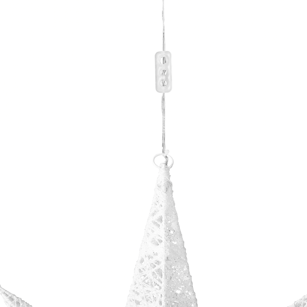 Moderna Decorazione da Esterno Orso Polare con Luci LED Bianco