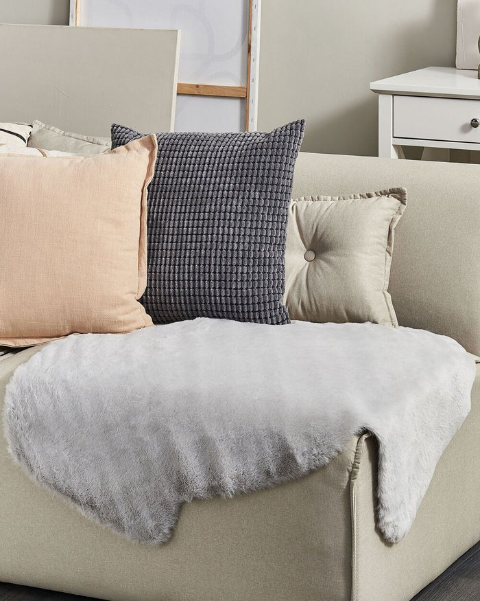 Moderna Coperta in Plaid Morbida in Tessuto Soffice 60 x 90 cm Rosa