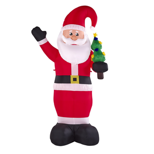 Set di 3 Renne Decorative Natalizie da Esterno con Luci LED Bianco