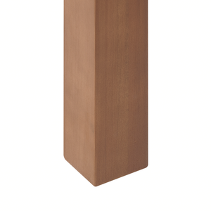 Tavolo da pranzo da giardino luce in legno di acacia certificato mobili da esterno 8 posti design rustico