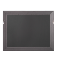 Cornice Multifoto Rame Vetro Plastica 51 x 32 cm Specchiata per 3 Foto 15x10 cm Collage Apertura