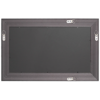 Cornice Portafoto Multipla Vetro Ramato Plastica 51 x 32 cm 3 Immagini Collage Foto