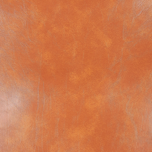 Divano in ecopelle marrone a 3 posti con sedile imbottito e gambe in metallo con schienale e cuscini