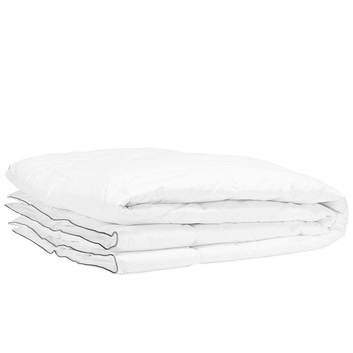 Piumino cotone poliestere imbottitura 155 x 200 cm per chi soffre di allergie