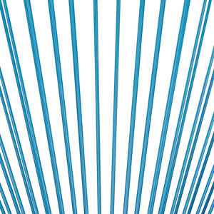 Sedia da Giardino rattan sintetico a Raggi Blu Resistente Agenti Atmosferici