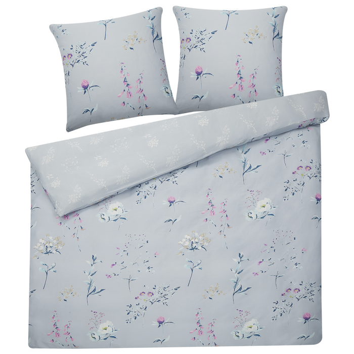 Set di biancheria da letto 240 x 220 cm in cotone a fiori moderno