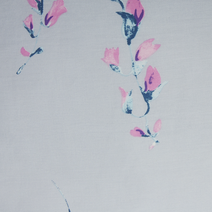 Set di biancheria da letto 155 x 200 cm in cotone a fiori moderno