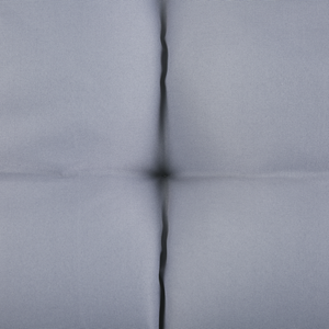 Poltrona Sospesa con Cesta in Corda di Poliestere Beige per Interno ed Esterno Boho