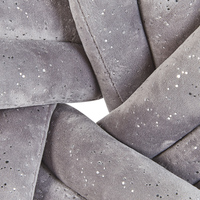 Morbido Cuscino decorativo a Forma di Nodo Grigio 30 x 30 cm camera da letto soggiorno