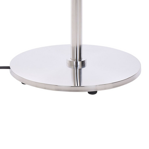 Stufa elettrica a fungo da giardino in alluminio color argento