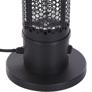 Stufa elettrica da esterno colore nero 1000 W freestanding portatile esterno giardino patio