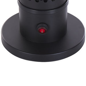 Stufa elettrica da esterno colore nero 1000 W freestanding portatile esterno giardino patio