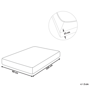 Lenzuolo con angoli cotone blu marino 90 x 200 cm coprimaterasso elasticizzato modello classico a tinta unita camera da letto classica