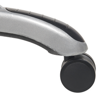 Poltrona da ufficio massaggiante riscaldata con seduta in pelle sintetica beige